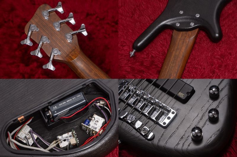 Warwick Pro series Corvette STD 6 Nirvana Black 2010 4.540kg