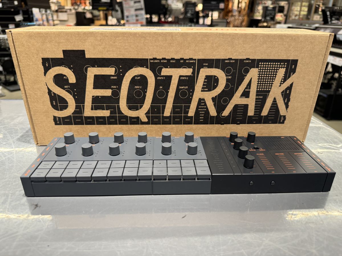 完全動作品 臆する YAMAHA SEQTRAK Black