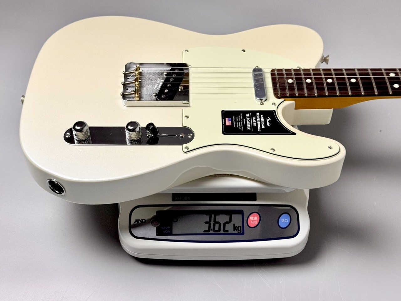 Fender LTD American Professional Classic Telecaster -Olympic Pearl