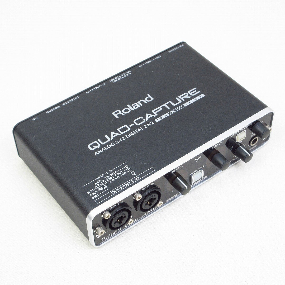 オーディオインターフェース Roland QUAD-CAPTURE UA-55 Amazon.co.jp: Roland ローランド オーディオインターフェイス