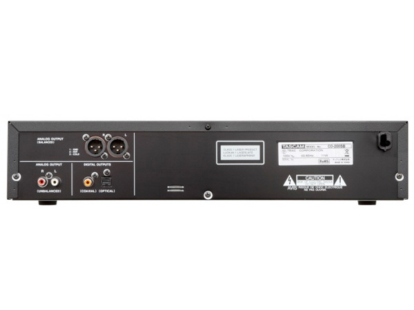 Tascam CD-200SB ◇ CDプレーヤー ・SD/SDHCカード・USBメモリー対応