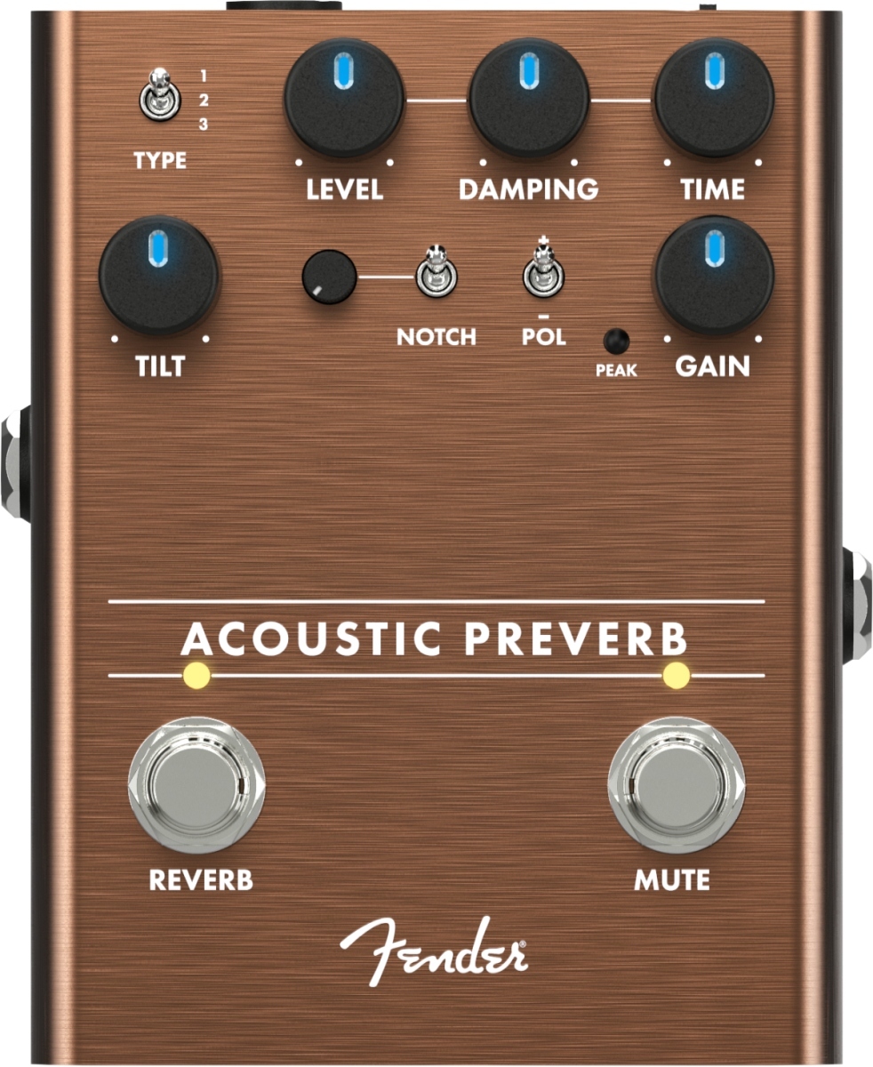 アコースティックプリバーブ Fender Acoustic Preamp/Reverb 【WEBSHOP】（新品）【楽器検索