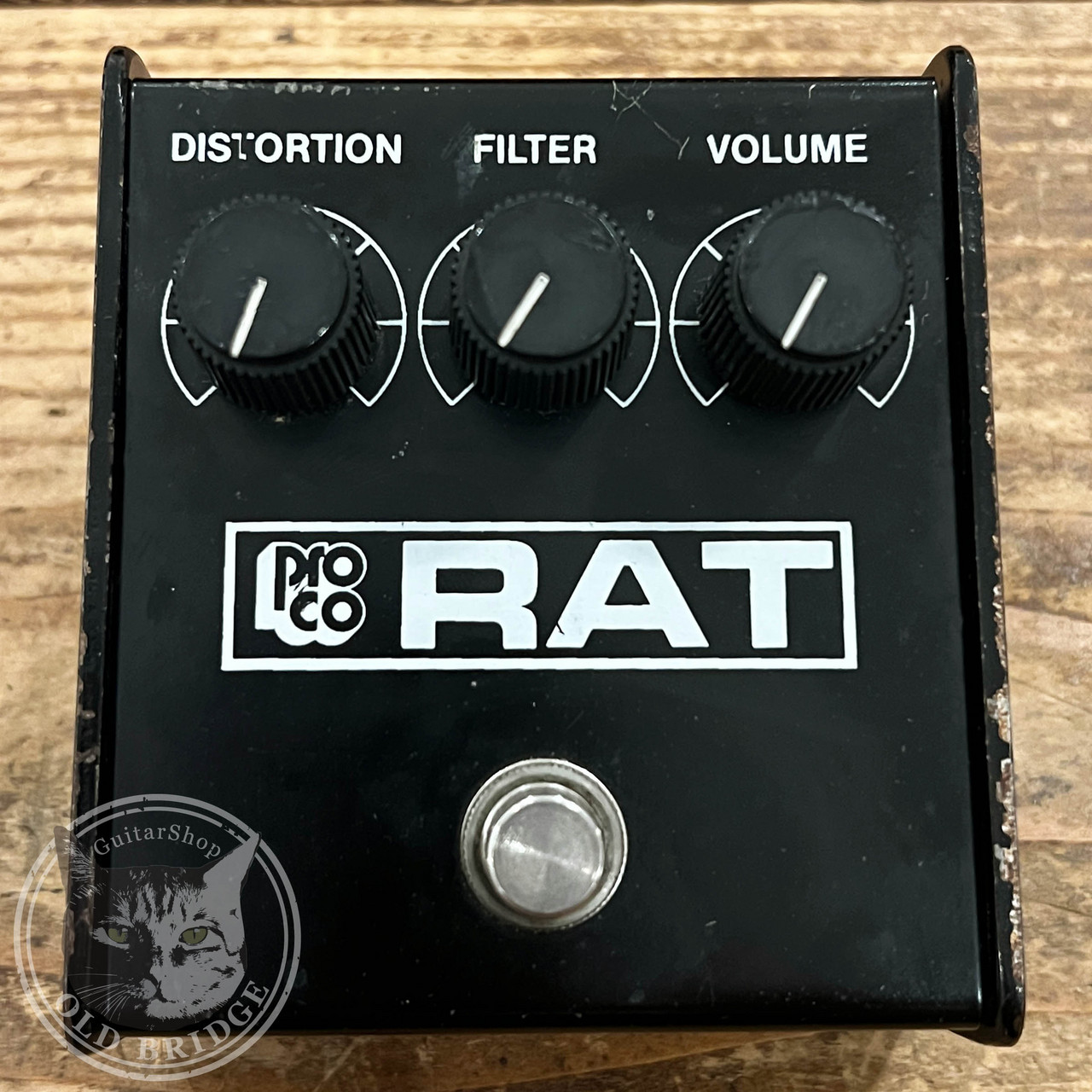 Proco 初期 RAT 1986年製　ビンテージ品！ Pro Co RAT Small Box Black Face 1986（ビンテージ）【楽器検索