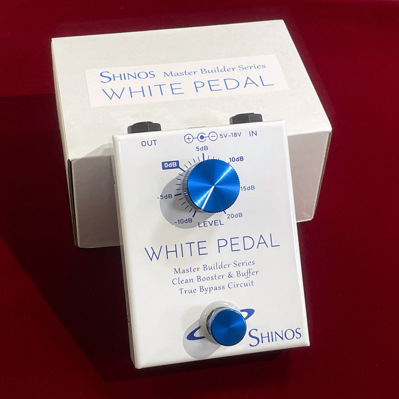 SHINOS WHITE PEDAL -Master Builder Series- 【高品位クリーン