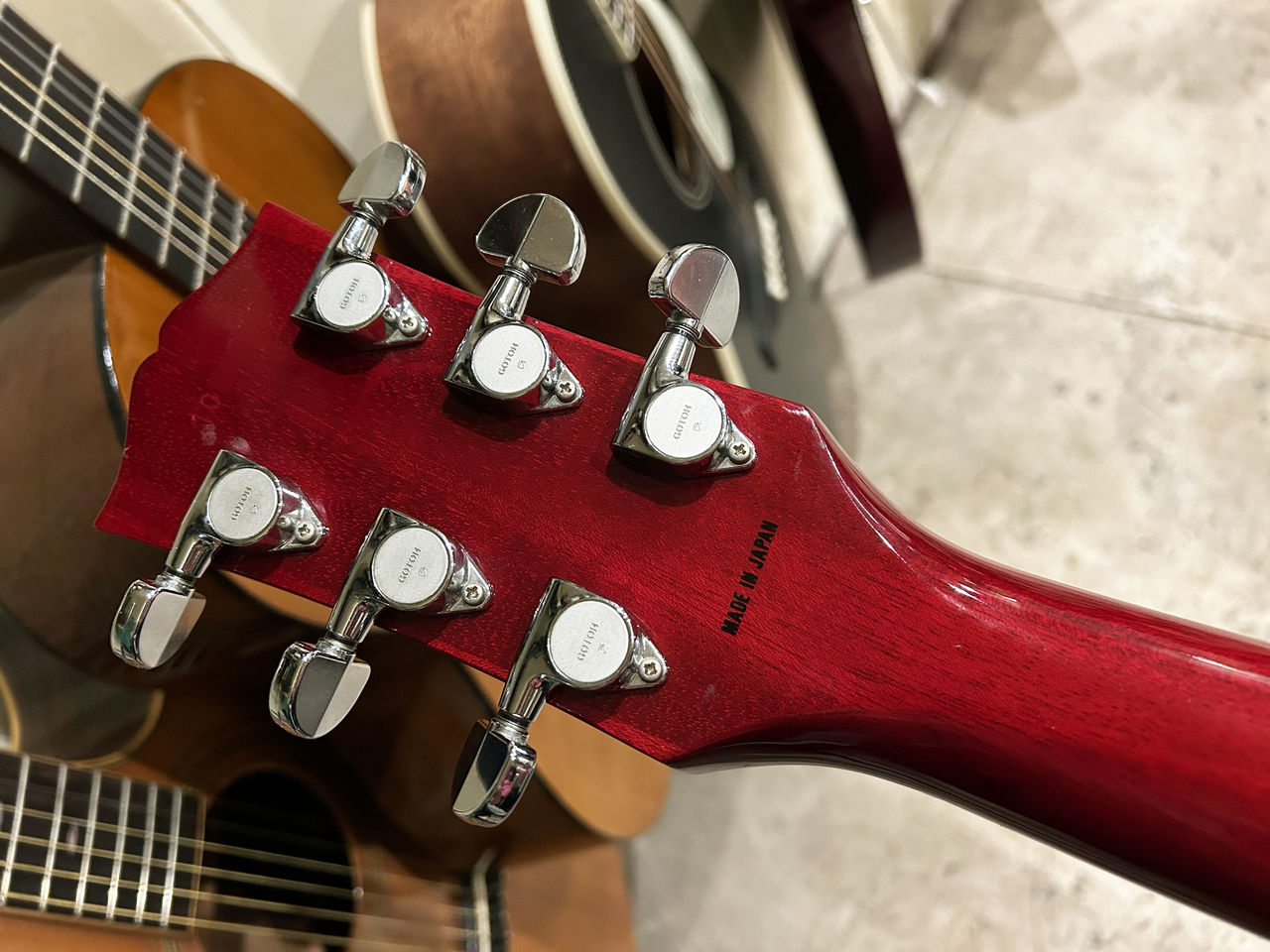 ドラゴンインレイ！変形ギター ダブルカッタウェイ Tokai Tokai 2010年製 Love Rock2 LR-II Double Cutaway（中古