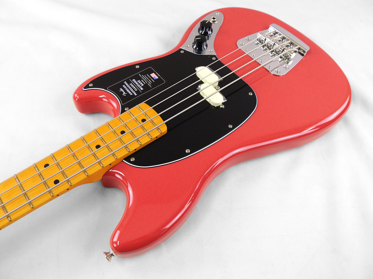 Fender American Professional Classic Mustang Bass(Faded Dakota Red