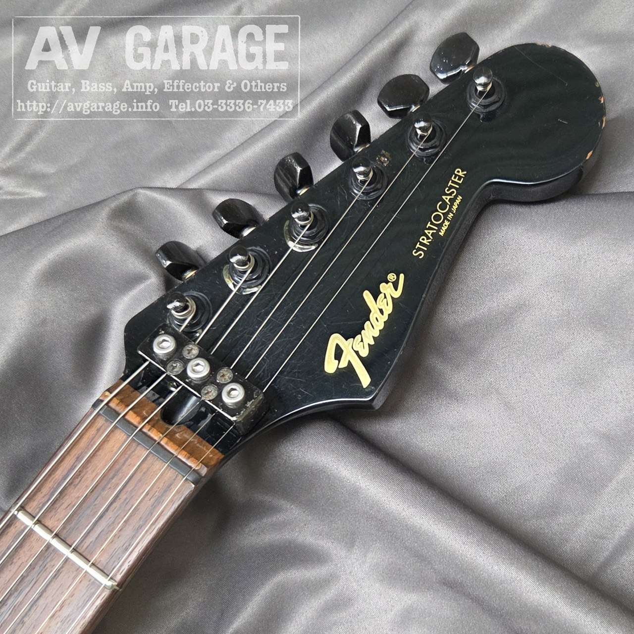 Fender Japan ST-556 (WH)改 Boxer Series SSH Aシリアル 1986年 3.57