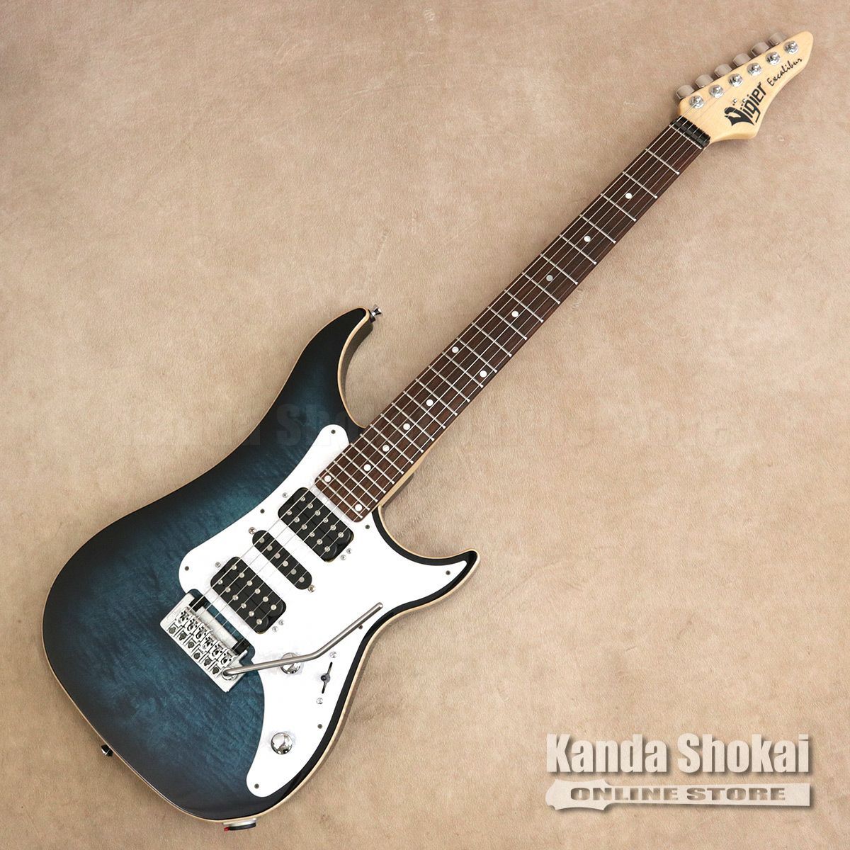 Vigier Guitars Excalibur Special VE6-CVSP1, Mysterious Blue 