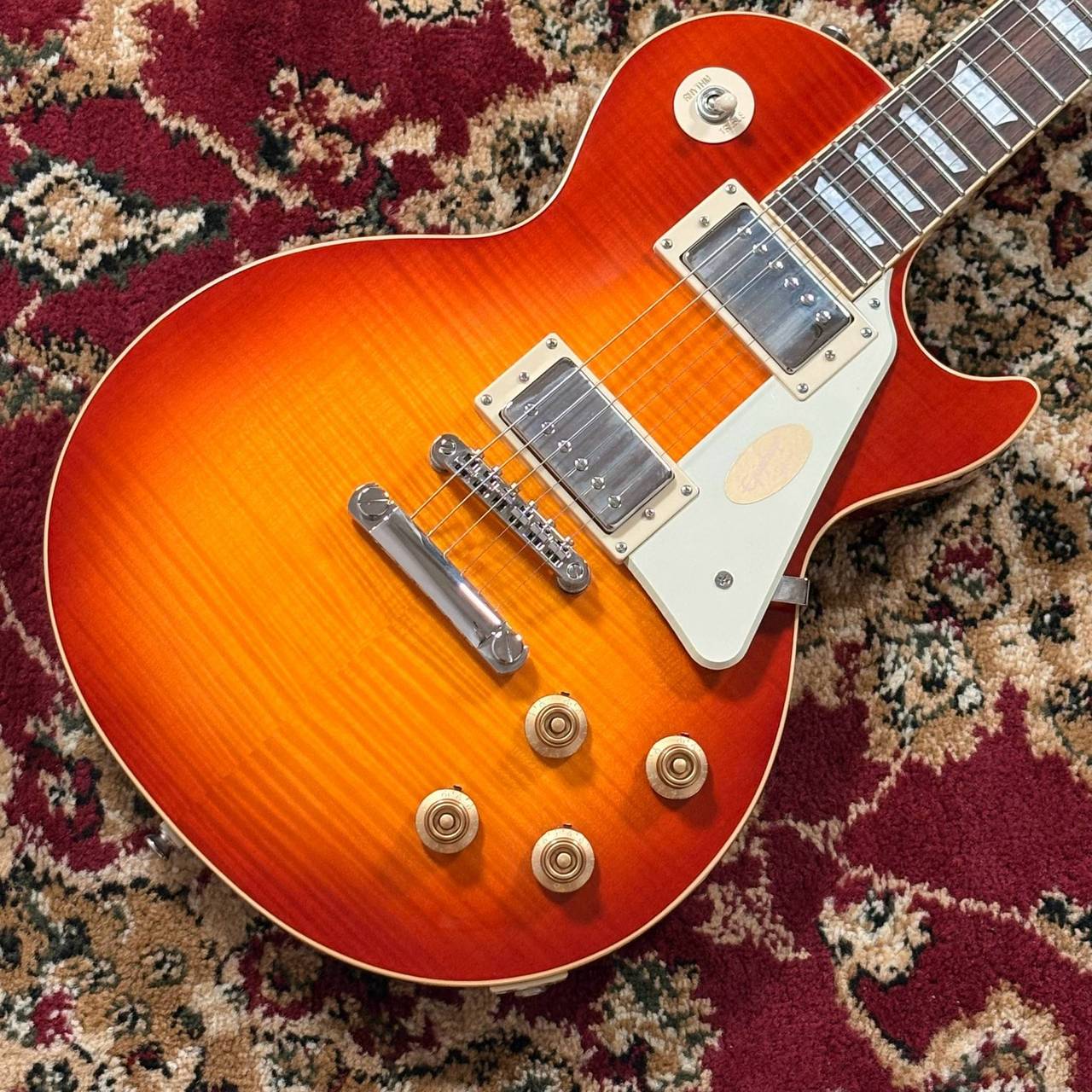 Epiphone Les Paul Standard 50s Figured Top Washed Cherry Sunburst