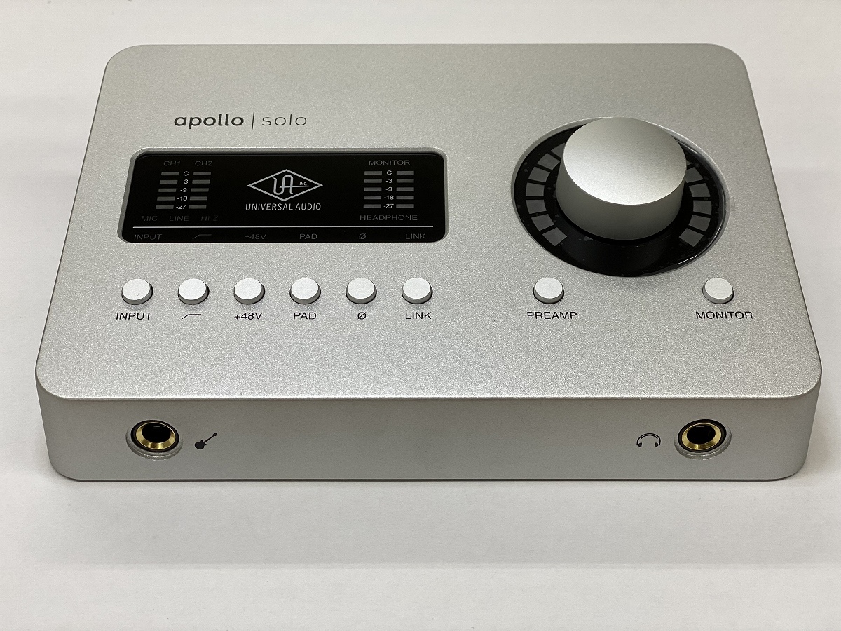 Universal Audio Apollo Solo USB Windows専用 USB3.0 オーディオ