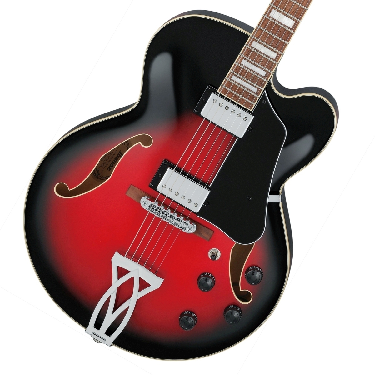 Ibanez AF75-TRS フルアコ(海外仕様独占モデル) Ibanez AF75-TRS Transparent Red Sunburst アイバニーズ [海外
