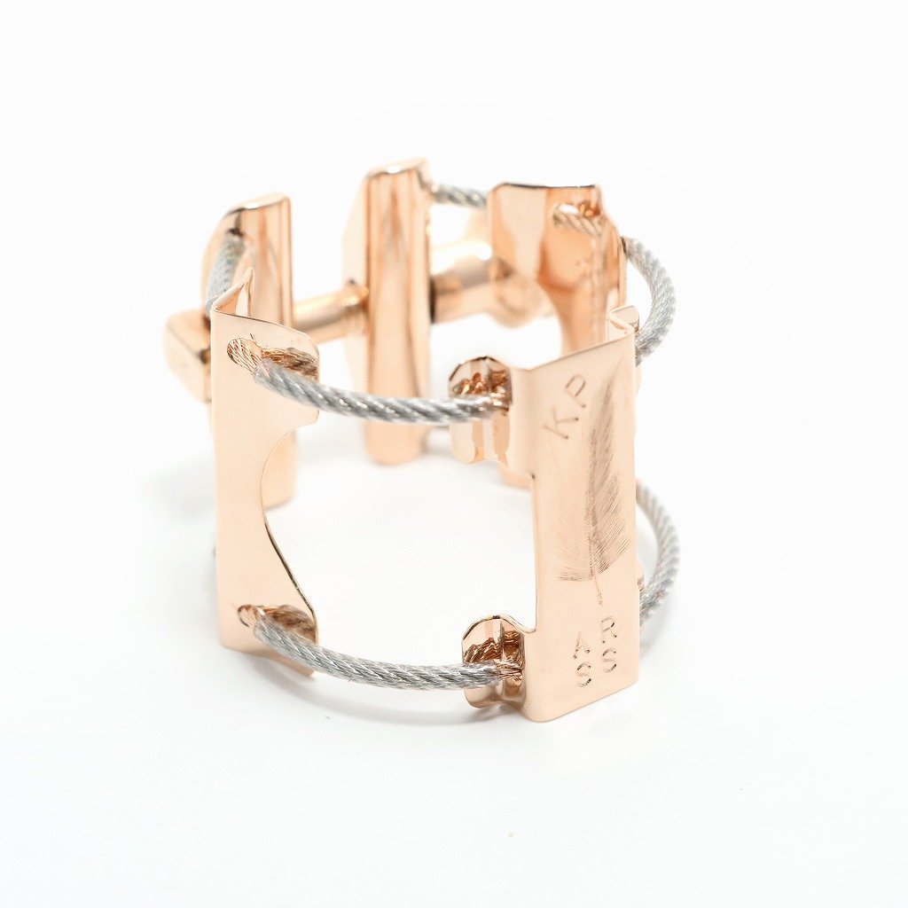 K plume ソプラノサックス リガチャー wood brass