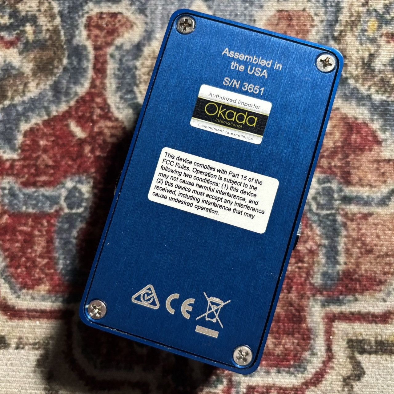 Suhr Shiba Drive エフェクター オーバードライブ【旧モデル】（B級