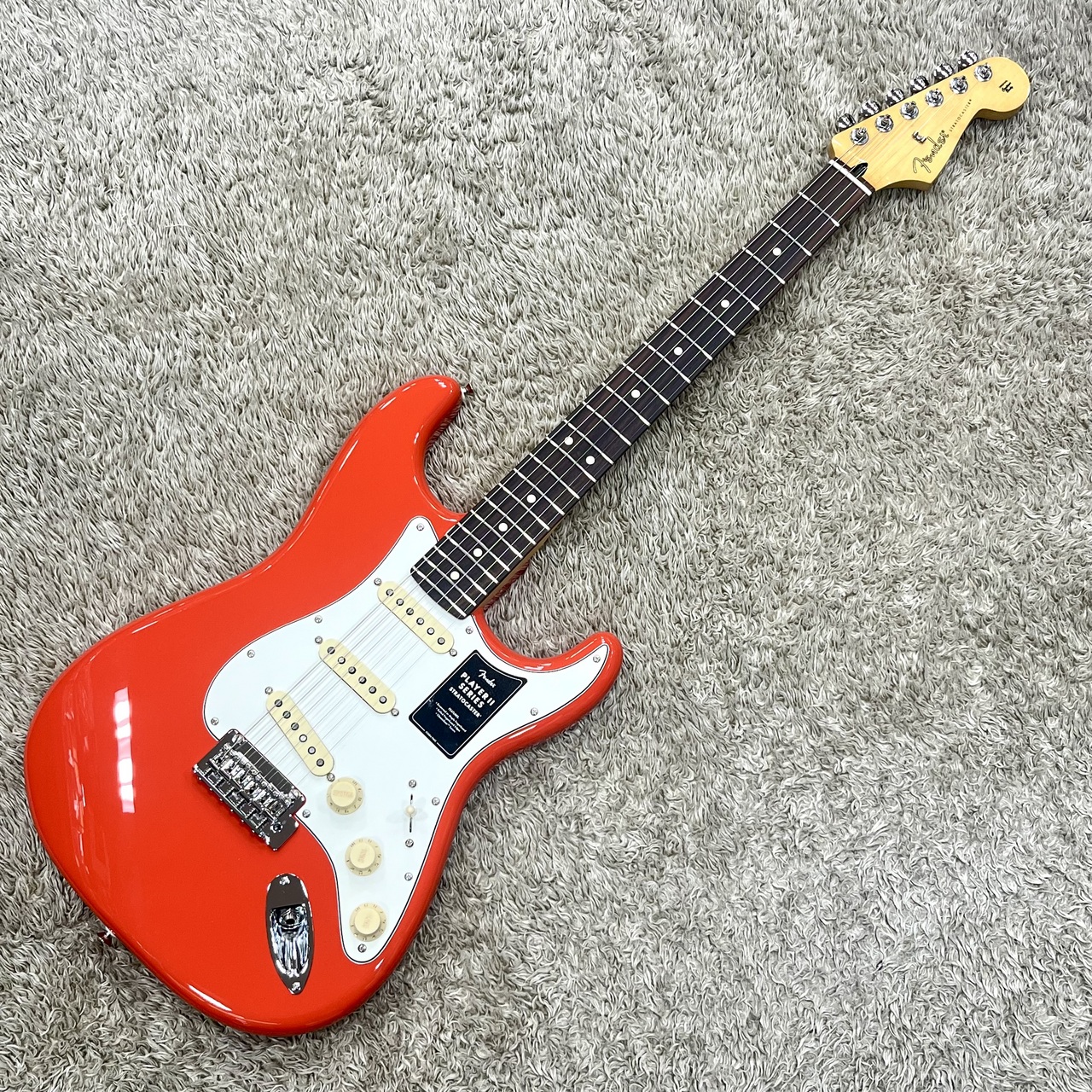 よ*い様 fender メキシコ player ストラト フェスタレッド Fender MEX