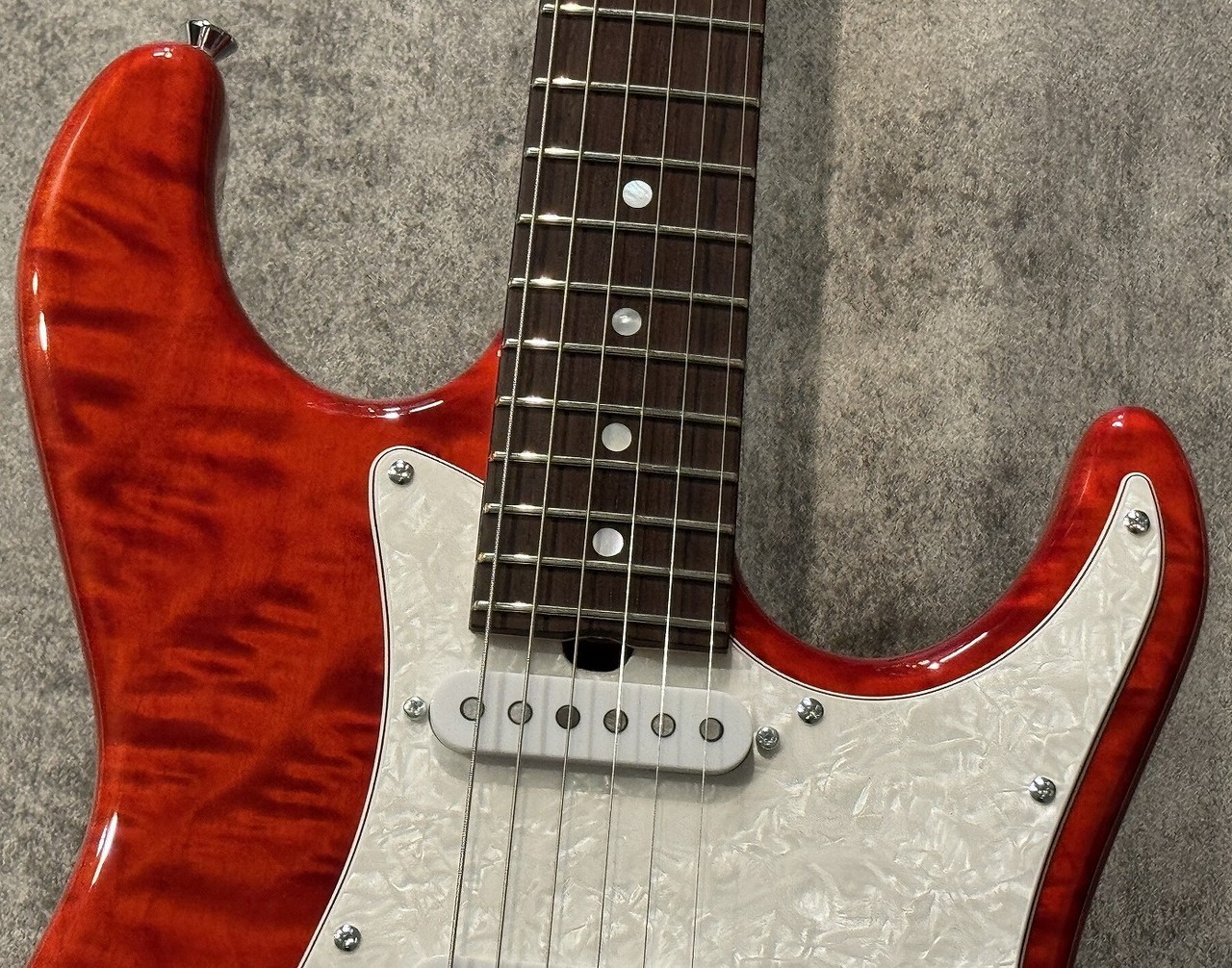 Kino Factory frawdit 22F SSH Trans Scarlet【EverTone P.U.