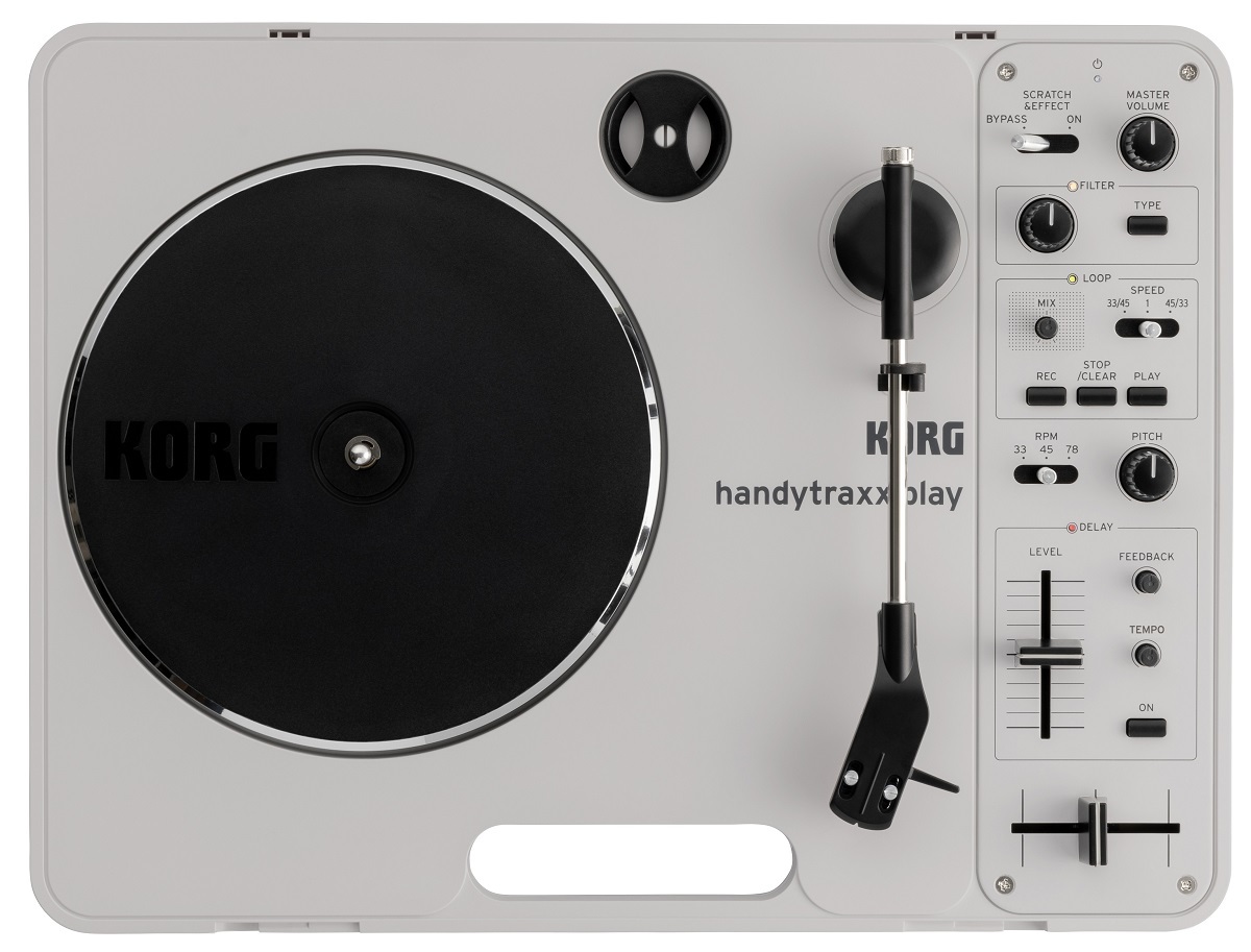 KORG handytraxx play 【ポータブル・レコードプレーヤー】（新品/送料