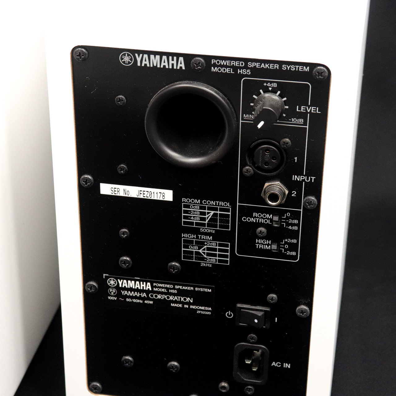 【未使用品 2本セット】YAMAHA HS5W パワードスタジオモニター 白 YAMAHA パワードスタジオモニター HS5W ホワイト (2本セット
