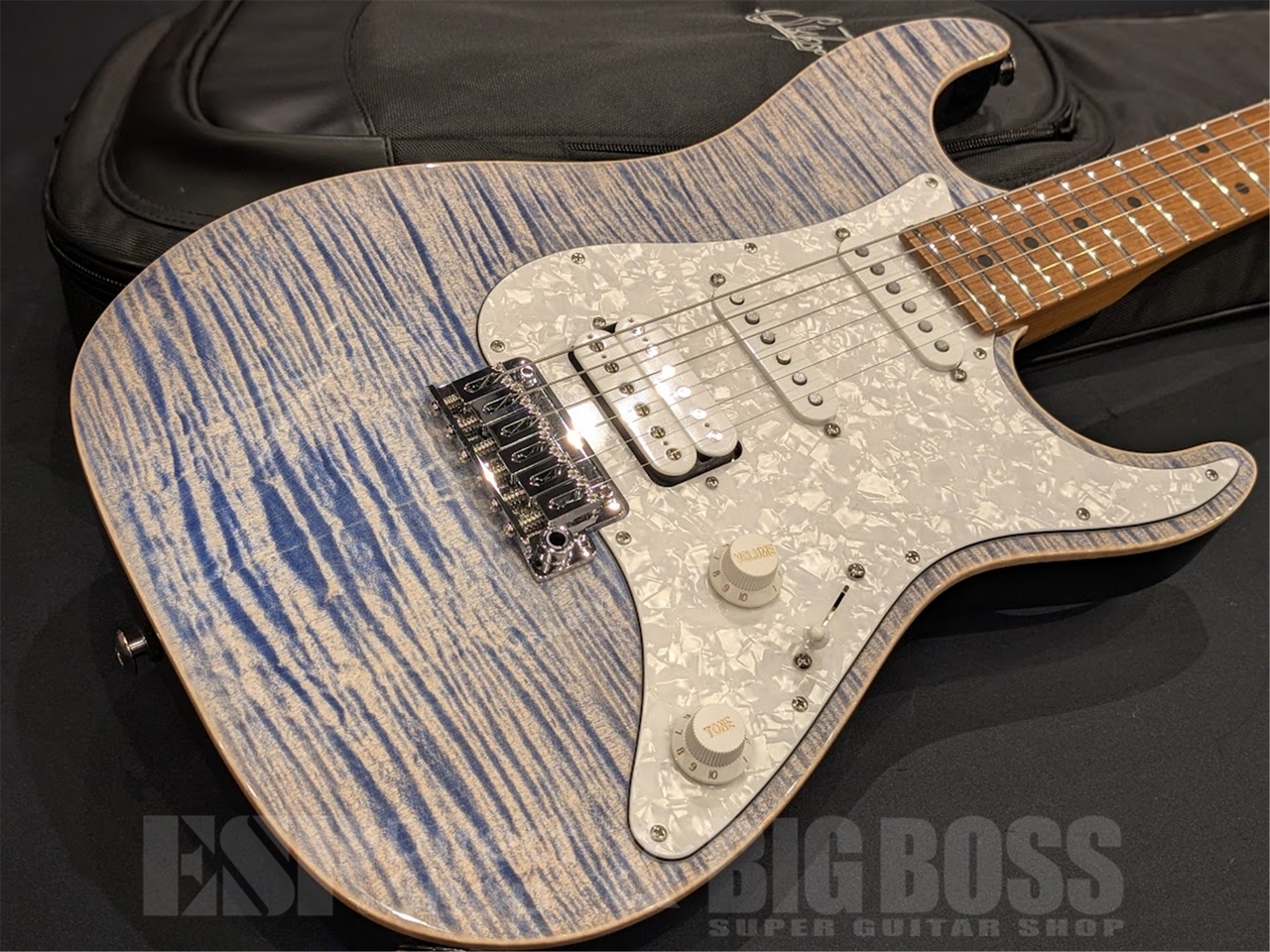 Suhr Standard Plus / Trans Blue Denim / Roasted Maple 【値上がり前