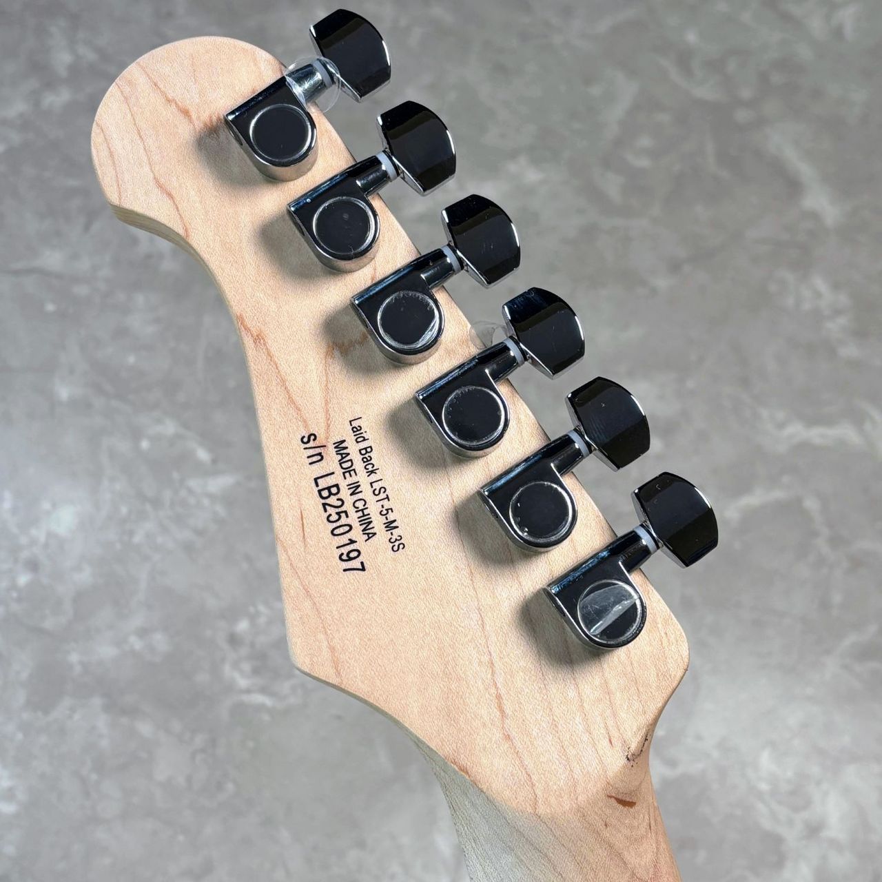 Laid Back LST-5-M-3S White Ivory エレキギター ストラトタイプ