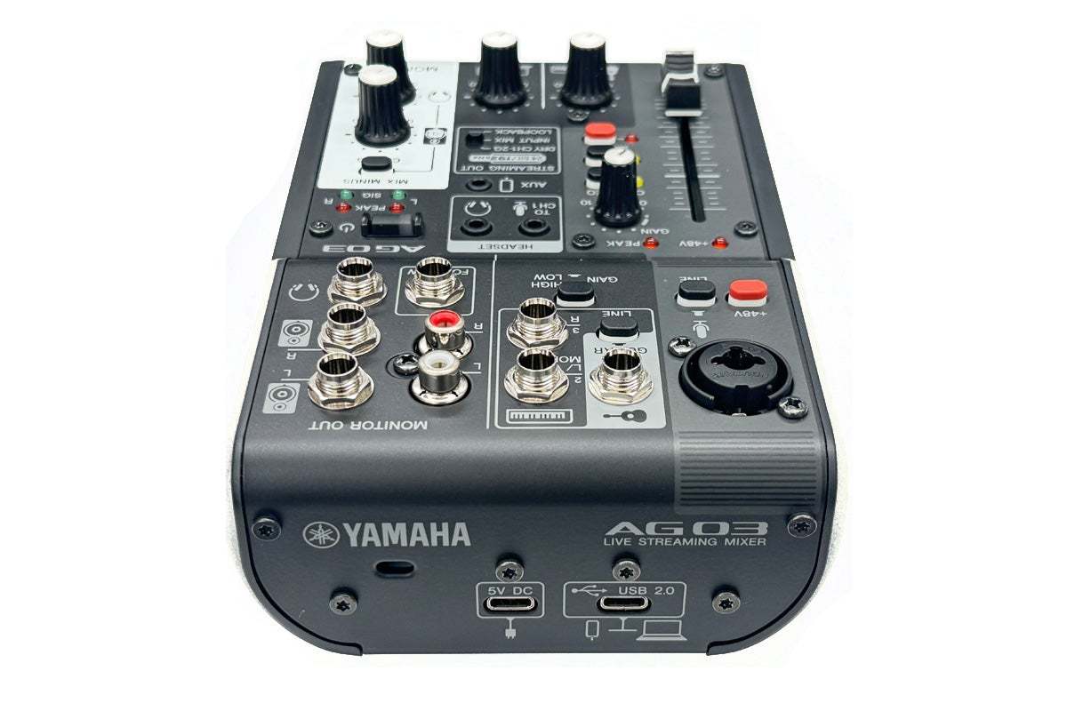YAMAHA AG03MK2 B (ブラック) ライブストリーミングミキサー【デモ使用