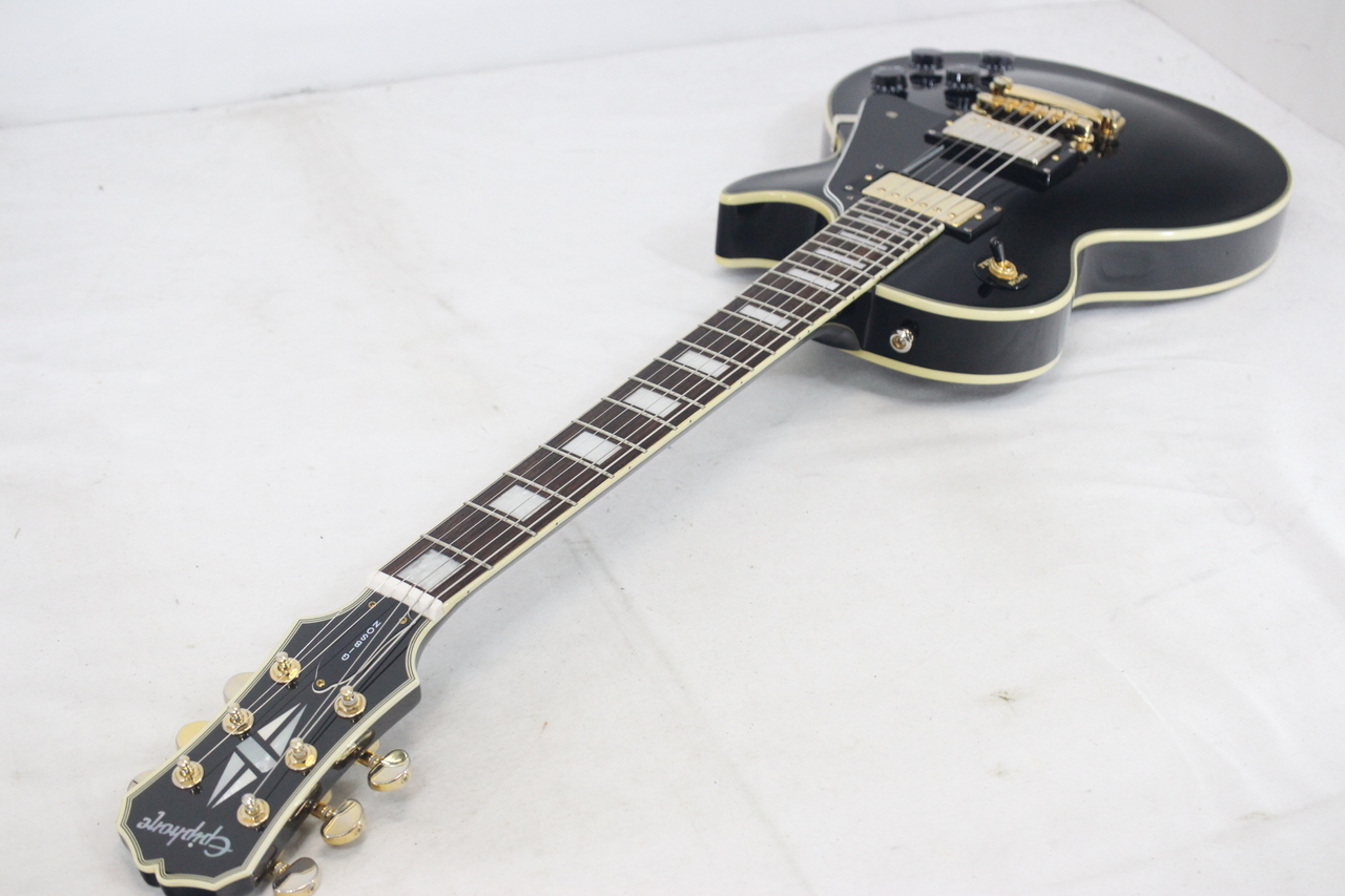 【メンテ済み】Epiphone Les Paul Custom エレキギター本体 Epiphone（エピフォン） Les Paul Custom AW エレキギター レスポール