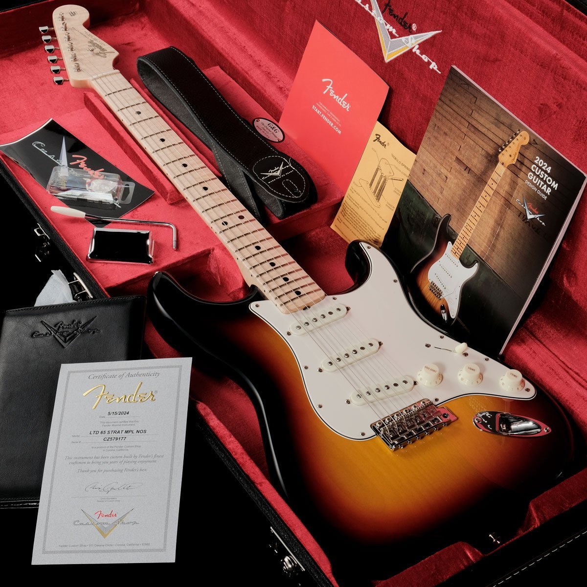 Fender Custom Shop Limited Edition 1965 Stratocaster NOS Target 3 Color  Sunburst【渋谷店】（新品特価/送料無料）【楽器検索デジマート】