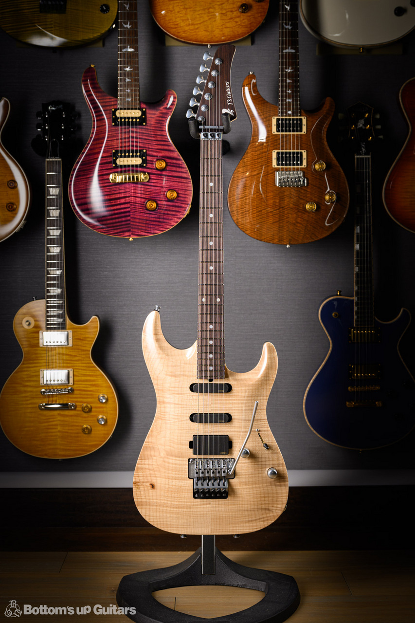 T's Guitars DST-Pro, Carved 22 FRT/EMG - Natural but 3TS Back