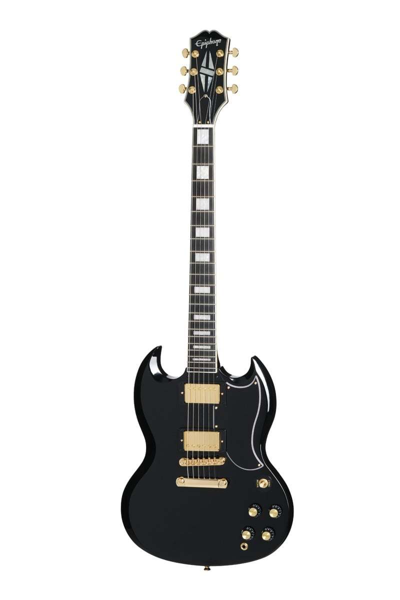 Epiphone Inspired by Gibson SG Custom Ebony Fender 10Wアンプ付属