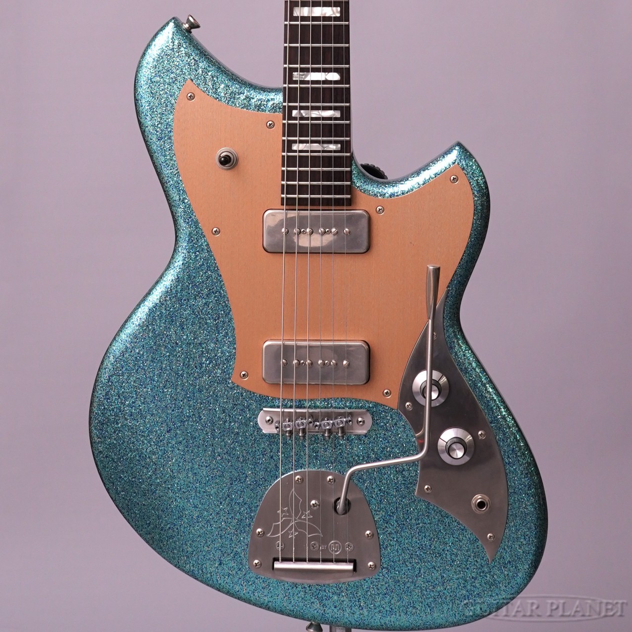 Novo Guitars Serus J Custom -Mermaid Sparkle EX Light Distress
