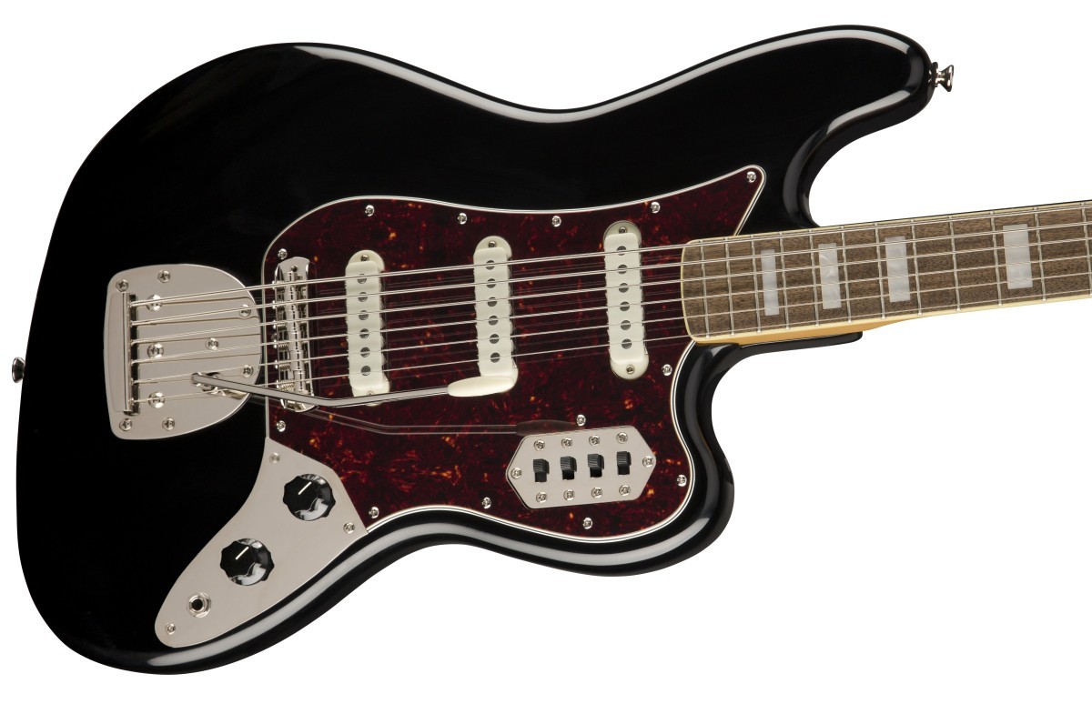Squier by Fender Classic Vibe Bass VI Laurel Fingerboard Black ...