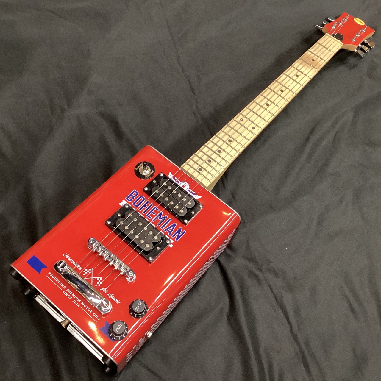 BOHEMIAN MOTOR OIL ELECTRIC GUITAR 2X HUMBUCKERS (ボヘミアン