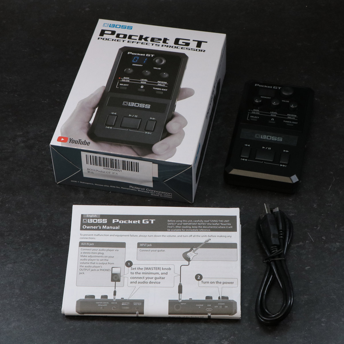 BOSS Pocket GT Pocket Effects Processor マルチエフェクター ボス