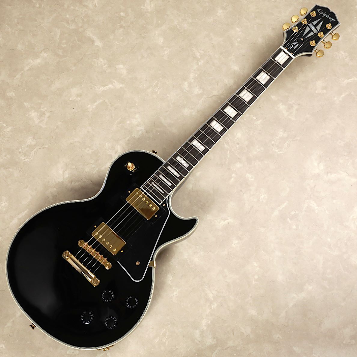 Epiphone Les Paul Custom【Ebony】（新品/送料無料）【楽器検索
