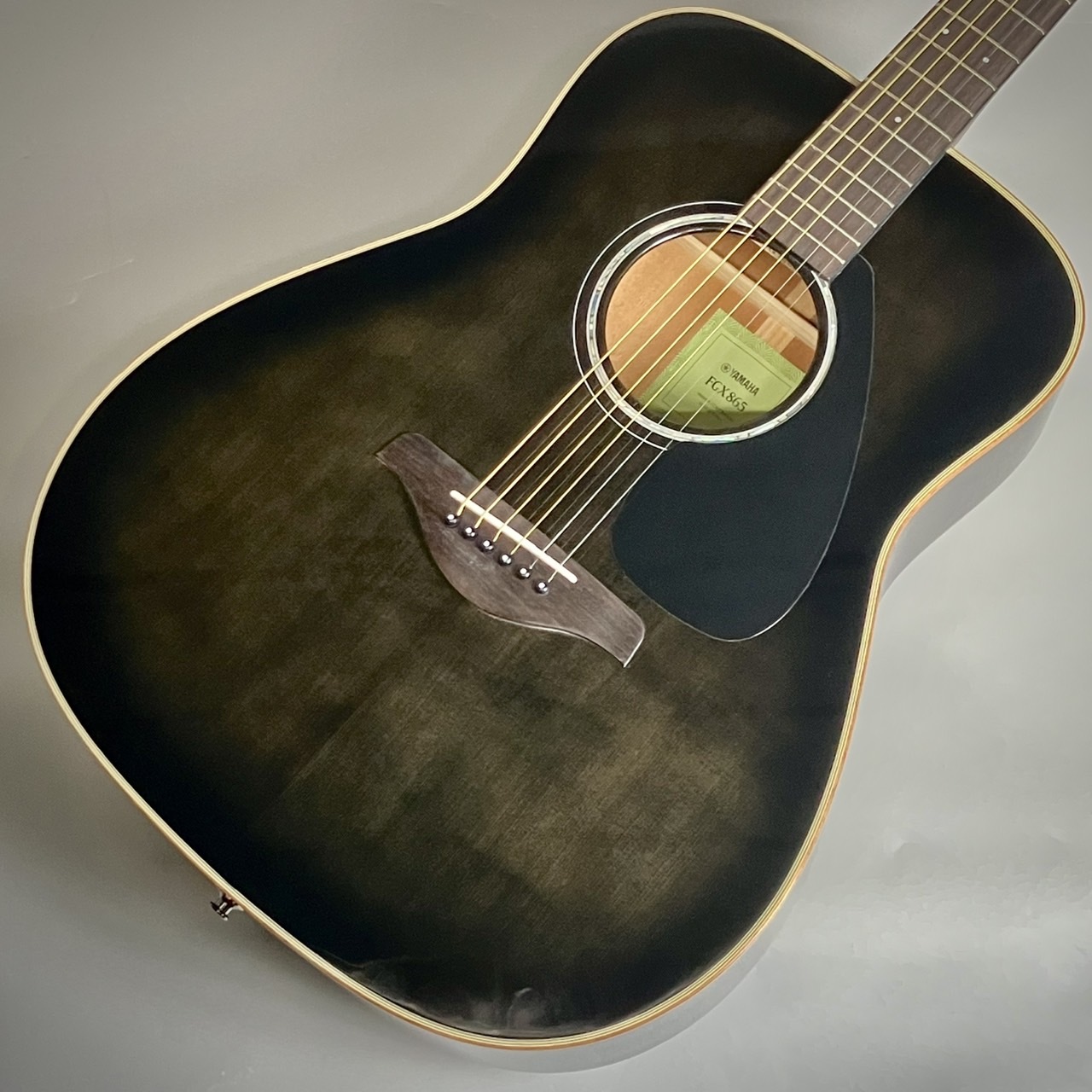 YAMAHA FGX865 TBL(トランスルーセントブラック
