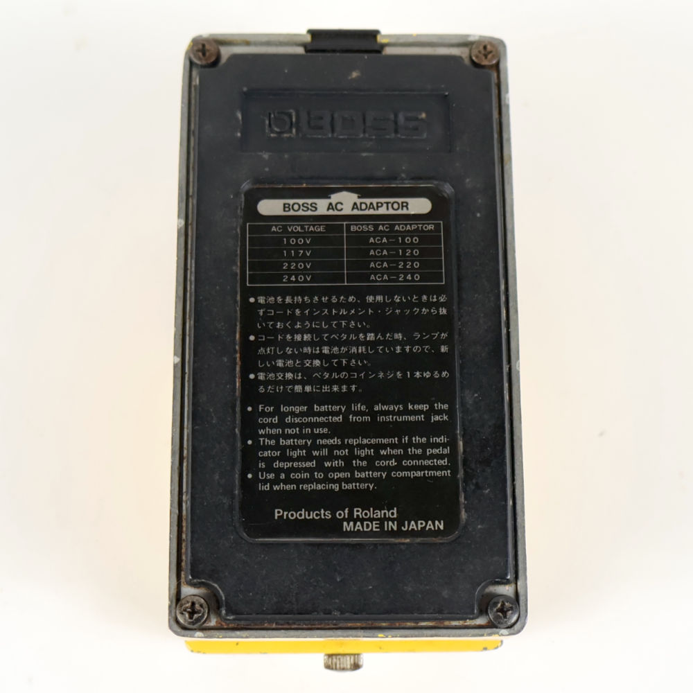 BOSS 【中古】BOSS OD-1 Over Drive Silver Screw 銀ネジ 1980年製