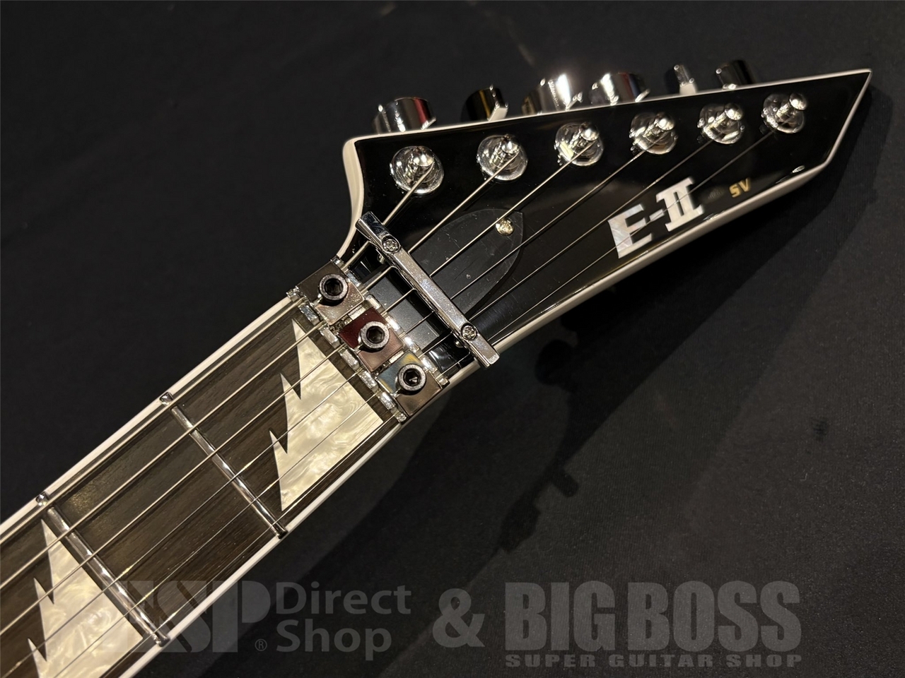 E-II SV / White w/Black Stripes（新品/送料無料）【楽器検索デジマート】