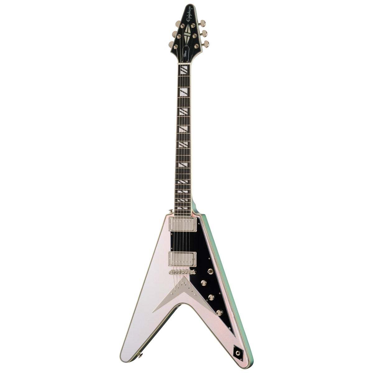 Epiphone Inspired by Gibson Futura Flying V Custom Quicksilver