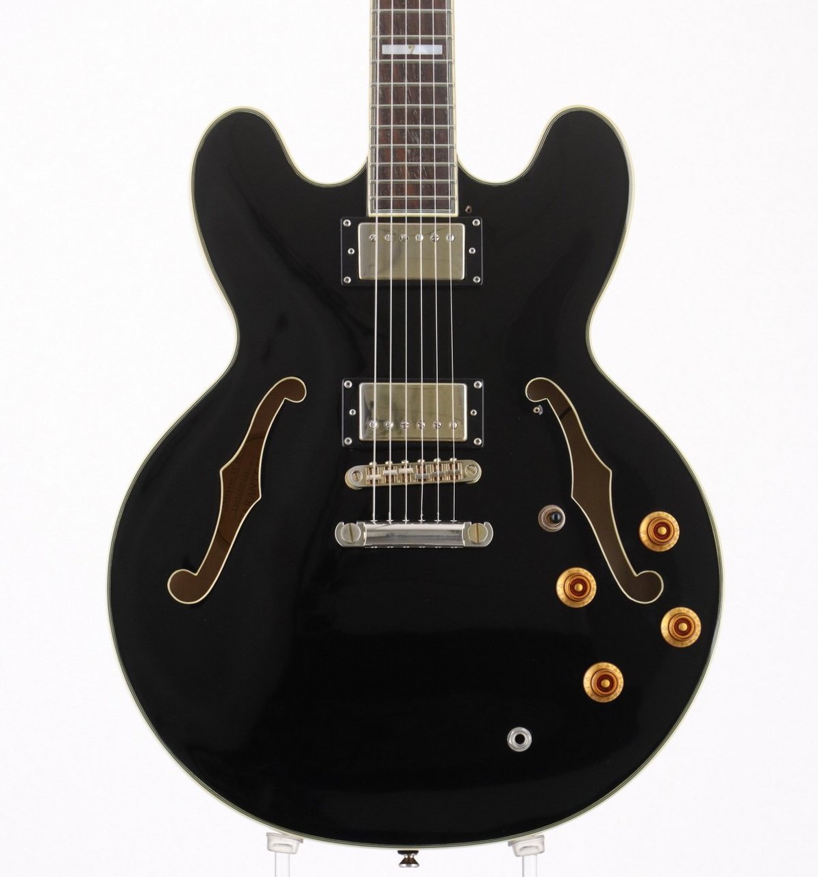 Epiphone Sheraton II Ebony [2011年製/4.05kg] エピフォン シェラトン セミアコ エレキギター  【池袋店】（中古/送料無料）【楽器検索デジマート】