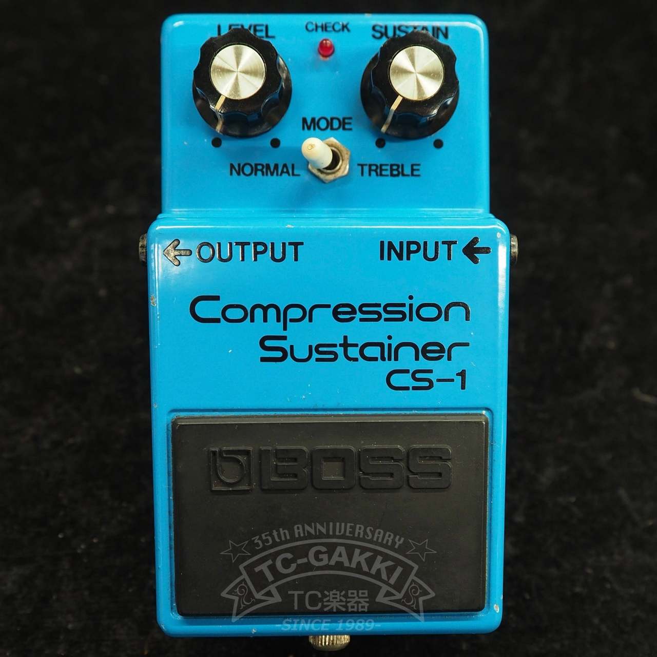 ギター BOSS Compression Sustainer CS-1 中古】BOSS 1979年製 CS-1 / Compression Sustainer 【銀ネジ