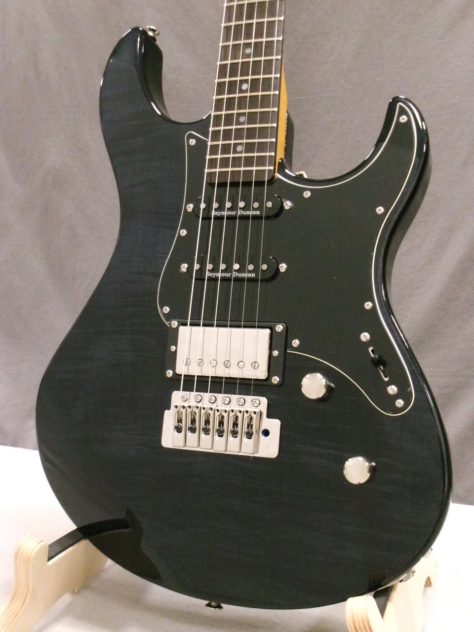 YAMAHA PACIFICA612VIIFM TBL TRANSLUCENT BLACK（新品特価）【楽器