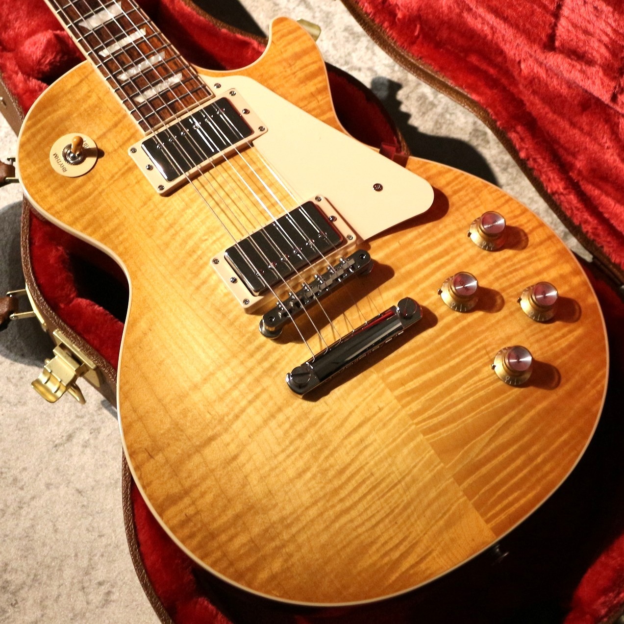 メーカー不明 虎杢 レスポール スタンダード 3H メーカー不明 虎杢