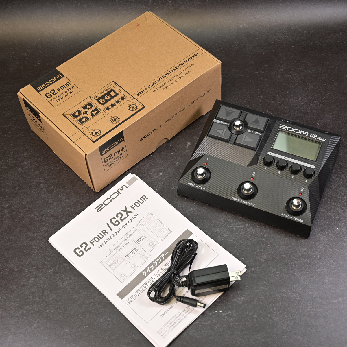 ZOOM G2 FOUR マルチエフェクター フロアタイプ 【名古屋栄店】（中古