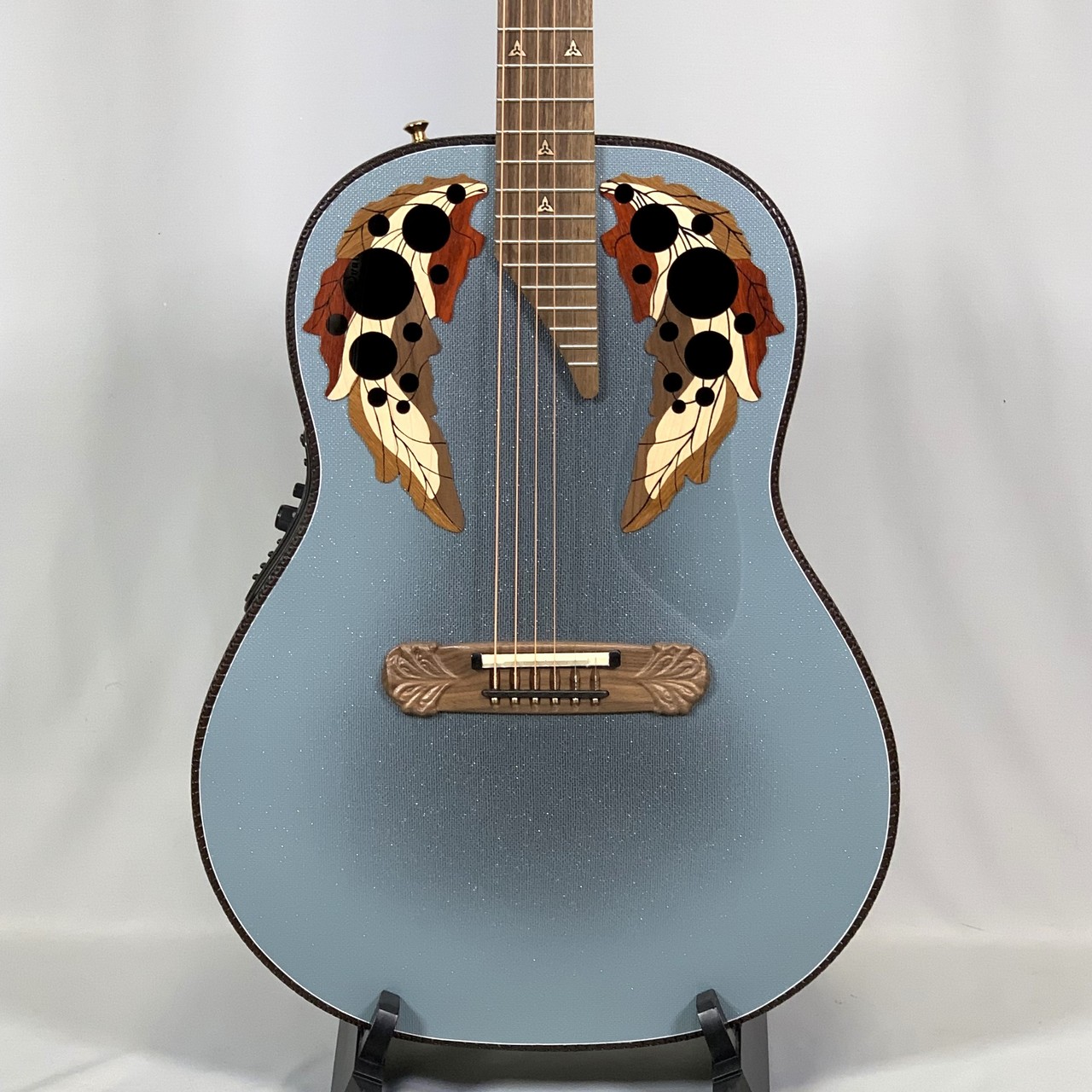 Ovation Adamas E-Acoustic Guitar 1687GT Deep Non-Cutaway Reverse Blue Burst  （新品）［デジマートSALE］【楽器検索デジマート】