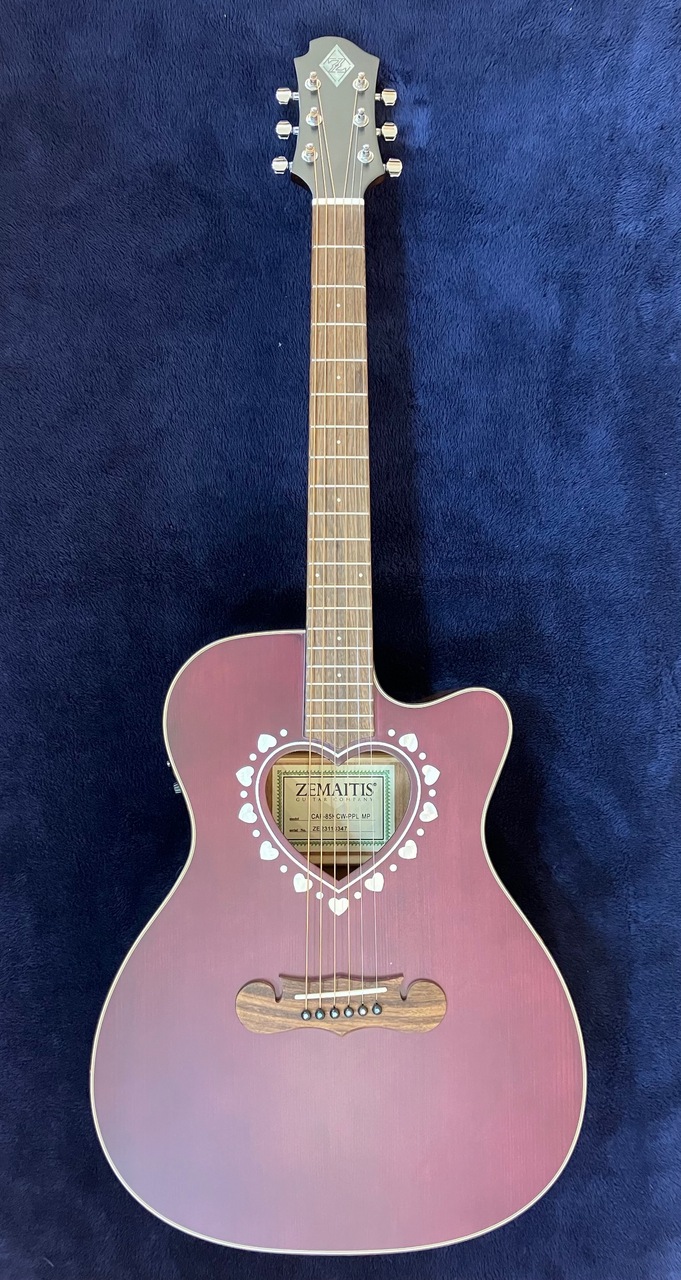 Zemaitis CAF-85HCW Purple Mother of Pearl（新品/送料無料）【楽器