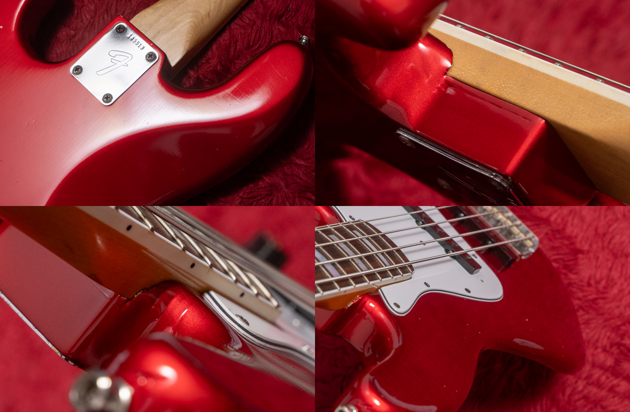 Fender Jazz Bass 1966 Neck No brand Body CAR 4.465kg #145513【GIB
