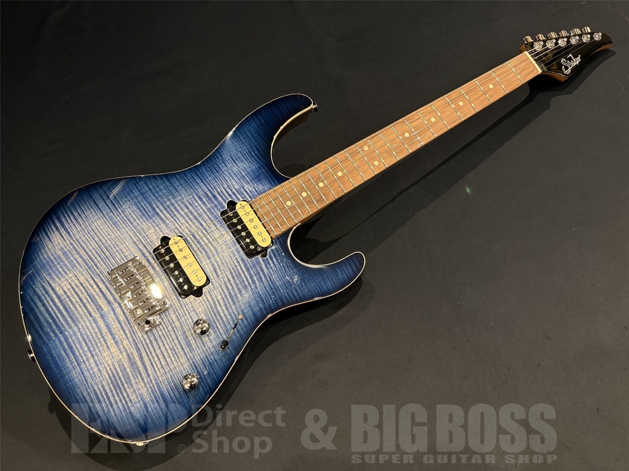 Suhr Modern Plus Ash (2026) / Faded Trans Whale Blue Burst/PF