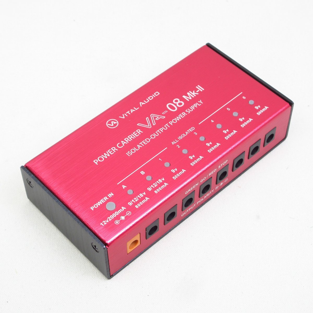VA-08 Mk-II パワーサプライ Vital Audio VA-08 Mk-II パワーサプライ POWER CARRIER VA-08 Mk-Ⅱ