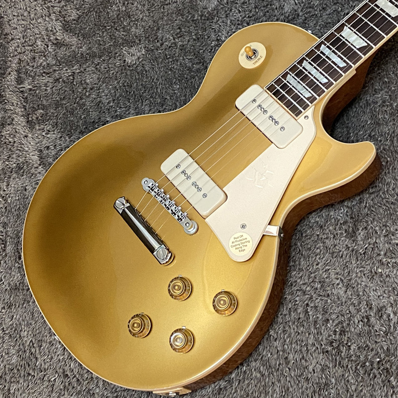 Gibson 50s Les Paul Standard Gold Top P-90（中古/送料無料）【楽器 