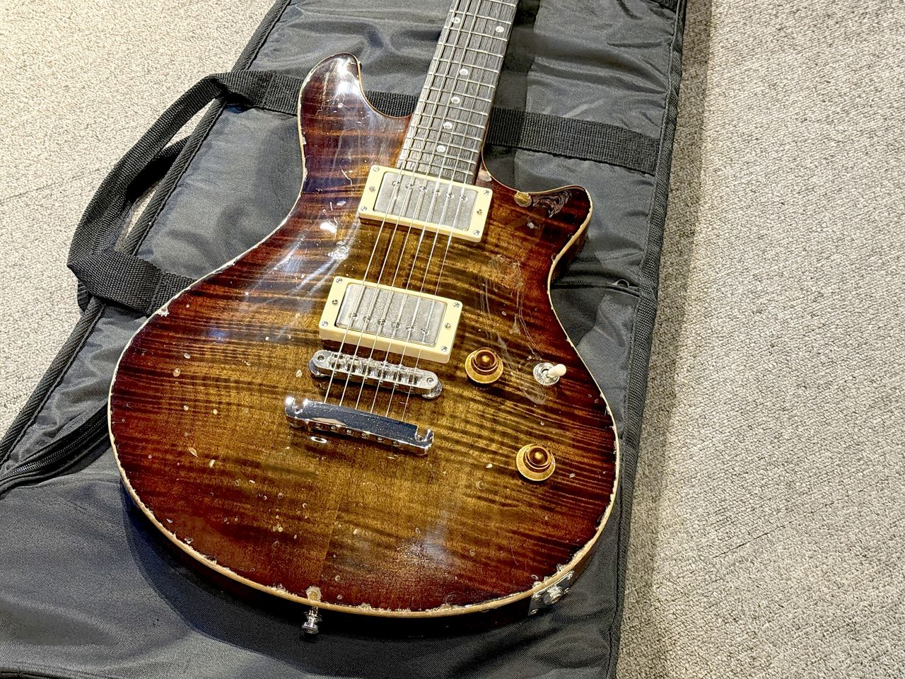 ESP Potbelly Amber Cherry Sunburst（中古）【楽器検索デジマート】