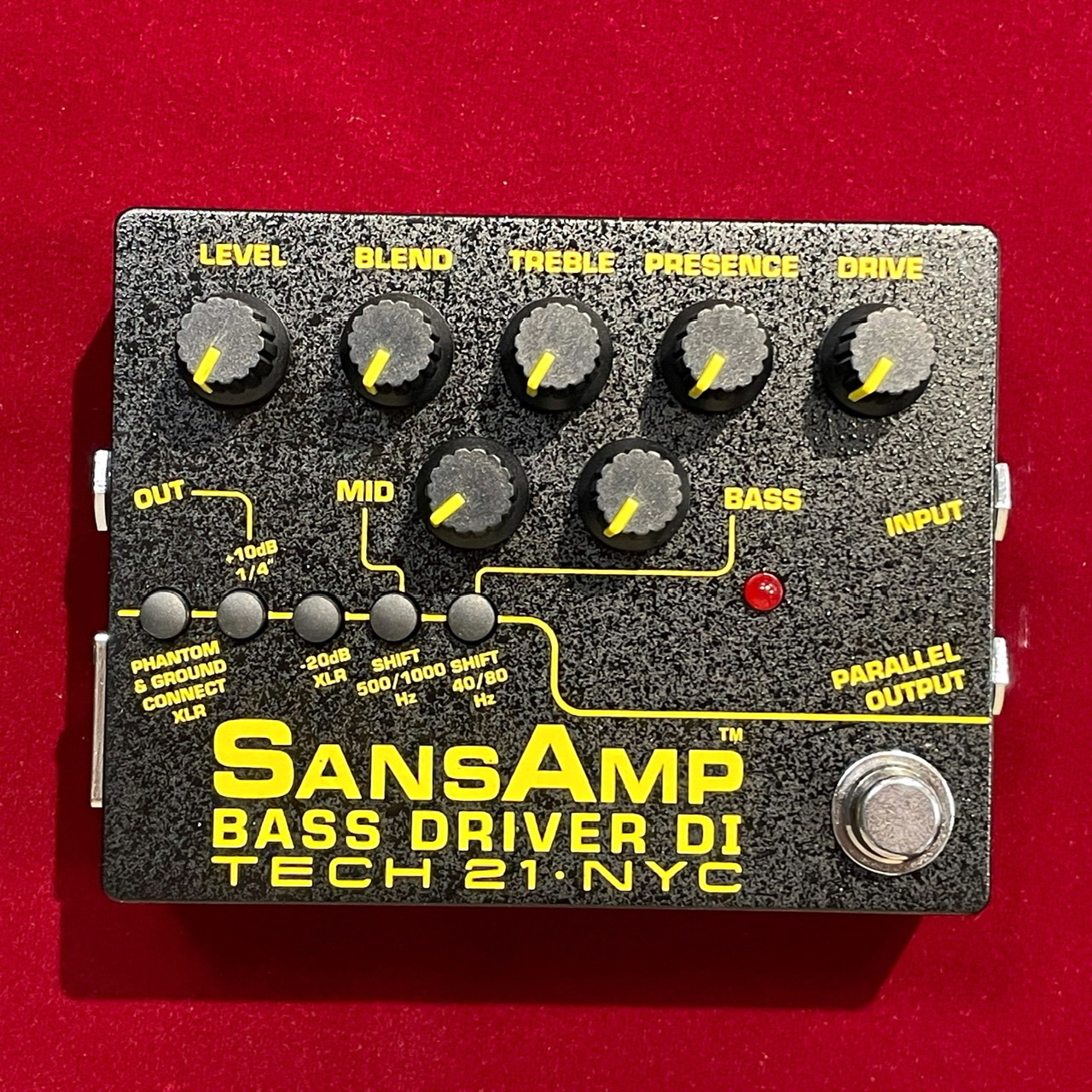 TECH21 SansAmp BASS DRIVER D.I. Ver.2 【送料無料】（新品/送料無料